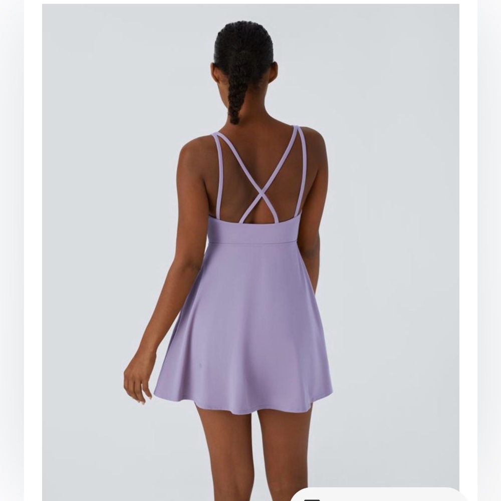NWT Halara SoftlyZero™ Plush 2-Piece Pocket Dance Active Dress